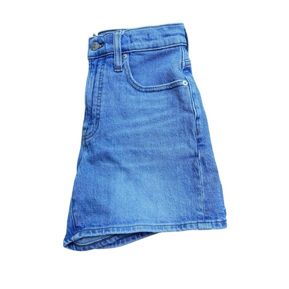 Madewell  Short Women’s The Perfect Mid-Length Jean Short - Size 25 - Picture 10 of 15